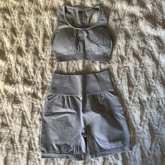 Gymshark Other - NEW Gymshark Vital Seamless Sports Bra And Vital Seamless Shorts 2.0
